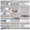 Andova Tiles Chocolat Stacked 1" x 4" Porcelain/Metal Mosaic Tile ANDCHO319 - alternate 4